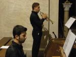 Marco Attura all'organo e Alessandro Capuano alla tromba